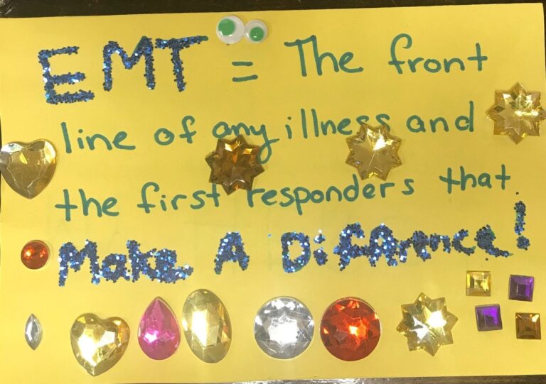 Notes from the children of North Boulevard School