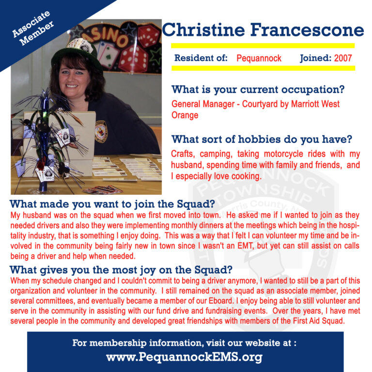 MembershipMonday_ChristineFrancescone